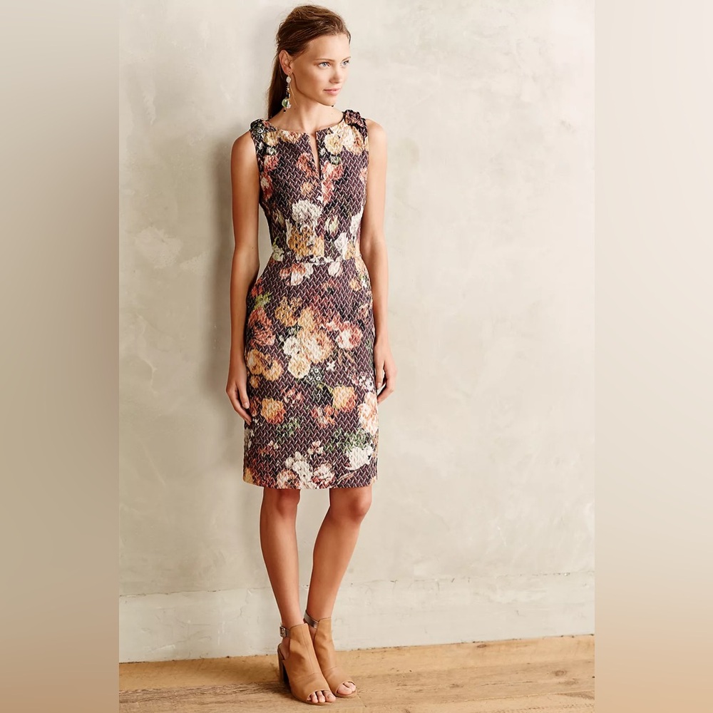 Tabitha Quilted Tema Dress by Anthropologie
